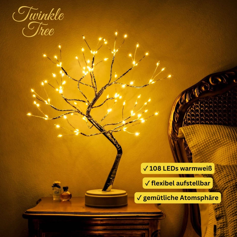TwinkleTree - magische Tischlampe