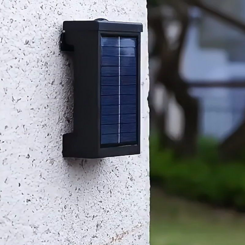 Solar LED Wandlampe Outdoor