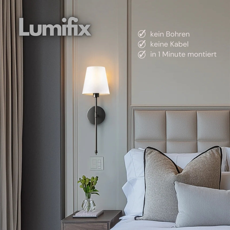 Lumifix - klebende Wandlampe ohne Kabel