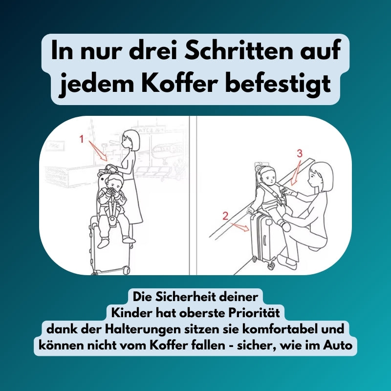 KiddieCruiser™ - Entspannt auf Reisen