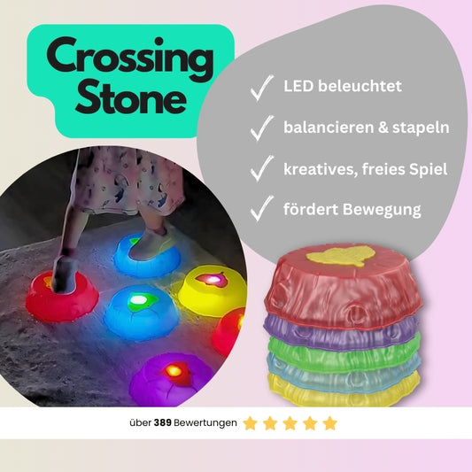 CrossingStone - leuchtende Balanciersteine